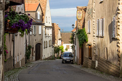 Rue Principale, Mittelbergheim, Alsace, France