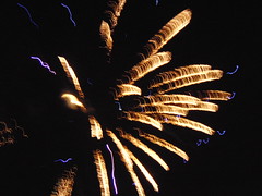 New Year 2021, fireworks.