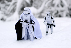Star Wars in the snow