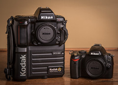 Kodak DCS 460 (1995)  / Nikon D40 (2006)