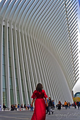 Me & The Oculus World Trade Center WTC Lower Manhattan New York City NY P00769 DSC_2705