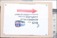 Affiche Information – Transilien SNCF / STIF (Syndicat des Transports d'Île-de-France)