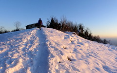 Parco Naturale Monte San Giorgio con la neve! Val Sangone