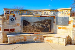 Martin Luther King, Jr Park in San Antonio.