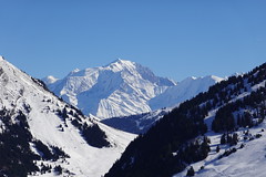 Mont Blanc @ Chemin des Frêtes de Colomban @ Manigod