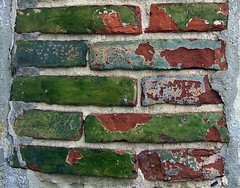 Glazed bricks of Pré-d'Auge