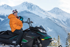 Ailie Tyaughton Life and first Ski Doo Ride Jan 15 2021