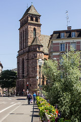 Église Catholique Saint-Pierre le-Vieux, Strasbourg, Alsace, France