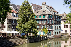 Canal de Navigation, Strasbourg, Alsace, FranceStrasbourg, Alsace, France