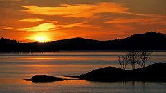 Sunsets in the OSTERFJORD
