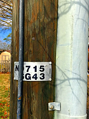 Utility Poles and Other Infrastructure Items and Their Markings
