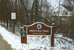 A Winter's Walk Along the Green Bay Trail
