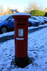 The post boxes of east calder.