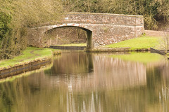 A walk at Wittington along Shropshire Union Canal Llangollen Branch