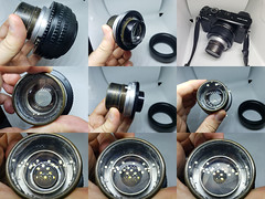 Custom Modified Projection lens 55mm + Fuji 50r