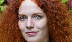 Redhead portraits: Myrna Moonstruck