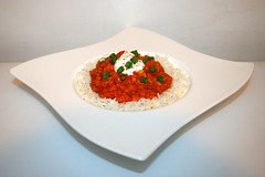 Hot & creamy lentil dal with coconut cream / Scharfes & cremiges Linsen Dal mit Kokosmilch