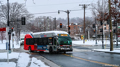 WMATA Metrobus 2014 NABI 42 BRT Hybrid #8027