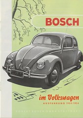 Bosch im Volkswagen Ausführung 1953/1954