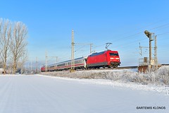 TRAINS IN THE SNOW - ZÜGE IM SCHNEE