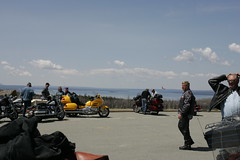 Montana on a Harley 2006