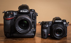 Nikon D3s (2009)  / Pentax K-5 (2010)