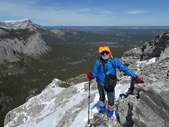 2021 April 21 - Mount Yamnuska, the classic traverse