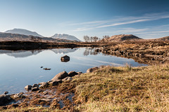 Lochan na h-Achlaise and Loch Ba