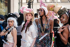 Pierre Garroudi's Knightsbridge Fashion Flash Mob April 2021