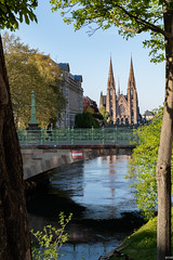 Strasbourg les quais, avril 2021