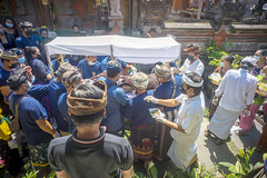 documentation of a Balinese cremation
