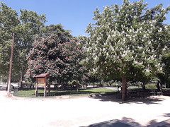 Madrid,  Parque de Berlin, Cuidad de Jardin, visits  over the years
