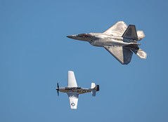 Lockheed Martin F-22 Raptor Barksdale AFB Airshow bossier city, Louisiana