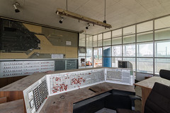 The train control rooms