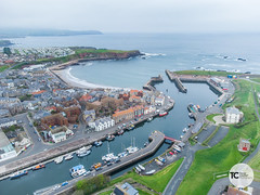 Eyemouth from the air
