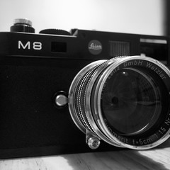 Leica M8 + Leitz Summarit 50mm 5cm F1.5 M Mount | 15 blades