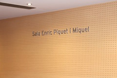 Inauguració 'Sala Enric Piquet i Miquel'