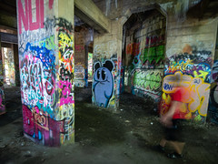 Abandoned Pier Graffiti