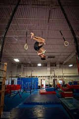 Zach - Senior Gymnastics Photos