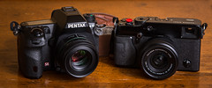 Pentax K-5 (2010)  / Fujifilm X-Pro1 (2012)