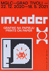 Invader Print on Paper