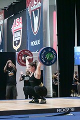 Mattie Rogers 112 snatch (81 kg class, 2021 Natls)