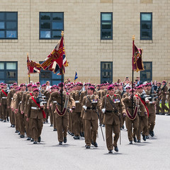 The Parachute Regiment Colours' Presentation July 2021