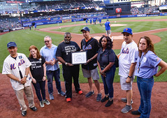 Amazin’ MTA Employees Honored at Mets Game