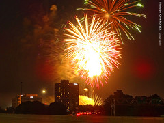 Fireworks in OP, 4 July 2021