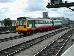 A selection of Diesel Multiple Units