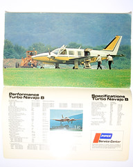 Piper Turbo Navajo Brochure | 1960s