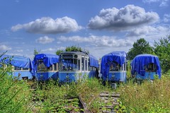 Blindheim/Germany (old trams)