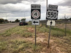 New Mexico 4 and US 550