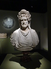 France 2021 - 19 July - Nîmes - Musée de la Romanité - L'Empereur Romain, un mortel parmi les Dieux